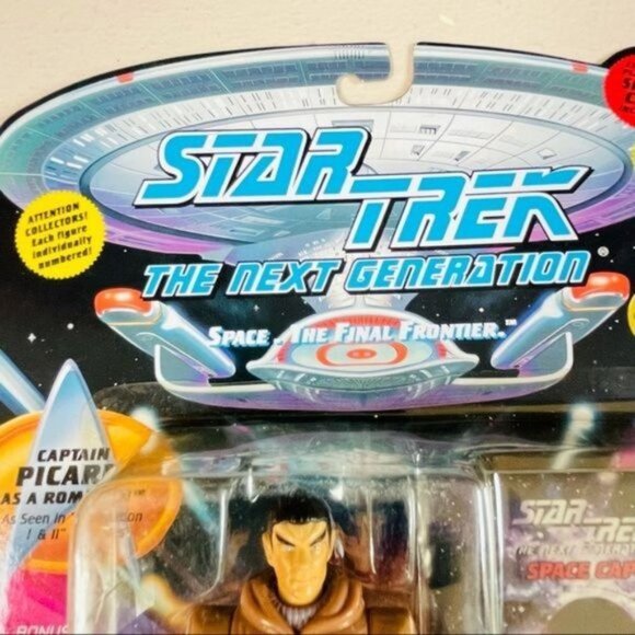 Star Trek Captain Picard Romulan Playmates 1994 Vintage Figure Collectible - Picture 3 of 6